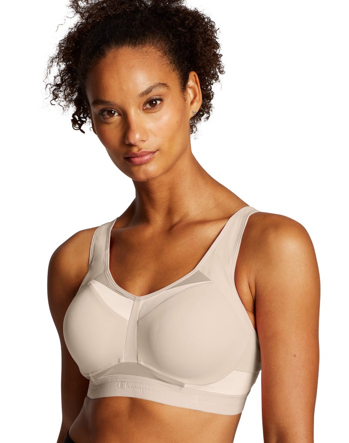 Champion Womens Sports Bra NZ - Motion Control Underwire Khaki ( 9764-CAYPM )